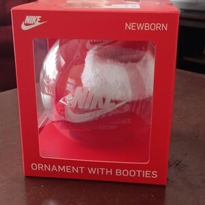 Nike ornament with booties